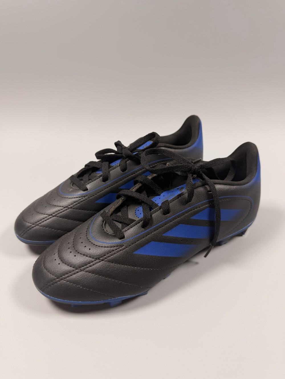 adidas Kids Goletto IX Soccer Cleats Team Royal Blue Black Size 5.5
